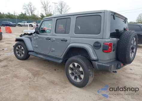 2022 Jeep Wrangler Unlimited Sahara 4X4 from USA, damaged, VIN 1C4HJXEG7NW138105